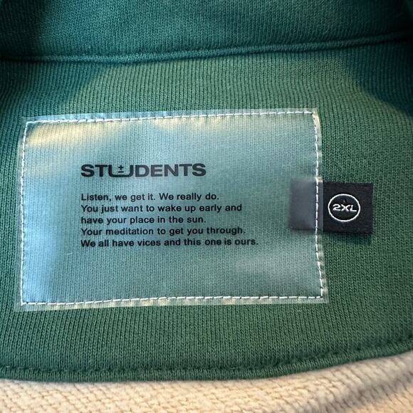 NWOT Students Remington Stripes Jacket Green B&T 2XL - Picture 7 of 8